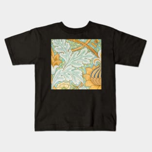 old vintage painting flower leaf pattern Kids T-Shirt